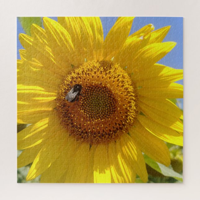 Yellow Sunflower Jigsaw Puzzle (Vertical)