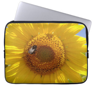 Yellow Sunflower Laptop Sleeve