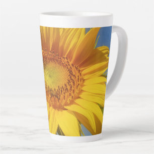 Yellow Sunflower Latte Mug