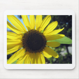 Yellow Sunflower Mouse Pad