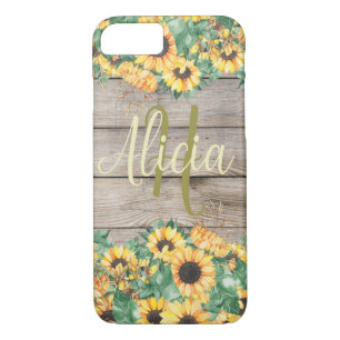 Yellow Sunflower Name   iPhone 8/7 Case