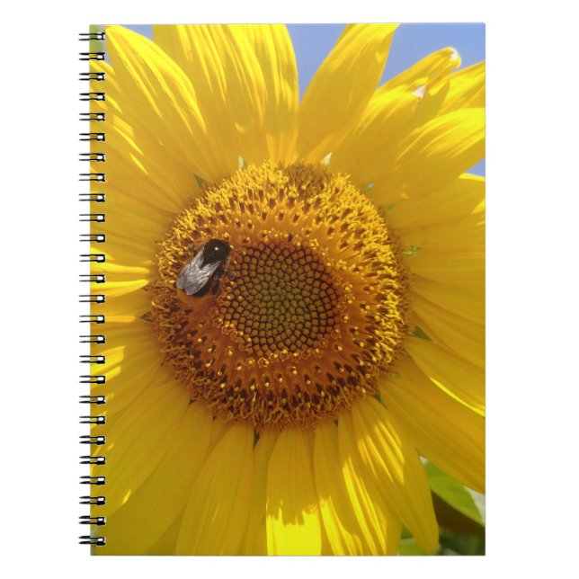 Yellow Sunflower Notebook (Front)