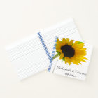 Yellow Sunflower on White Wedding