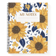 Yellow Sunflower Pattern Modern Background Design