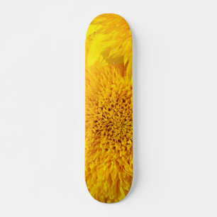 Yellow Sunflower Summer custom Skateboards