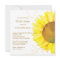 Yellow Sunflower & Swirls Floral Bridal Shower