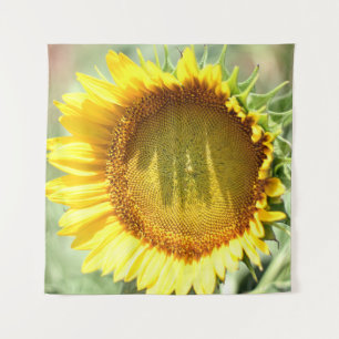 Yellow sunflower tapestry