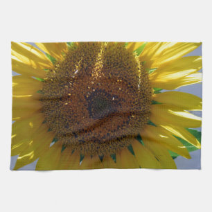 Yellow Sunflower Tea Towel
