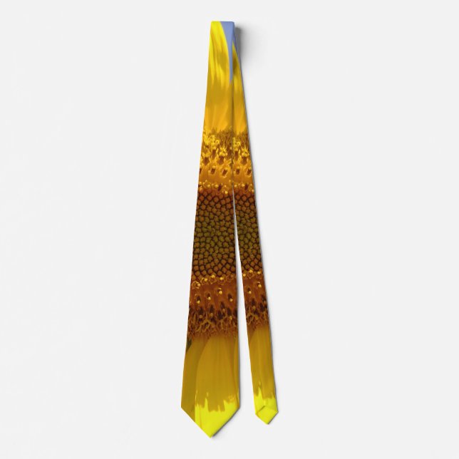 Yellow Sunflower Tie (Front)