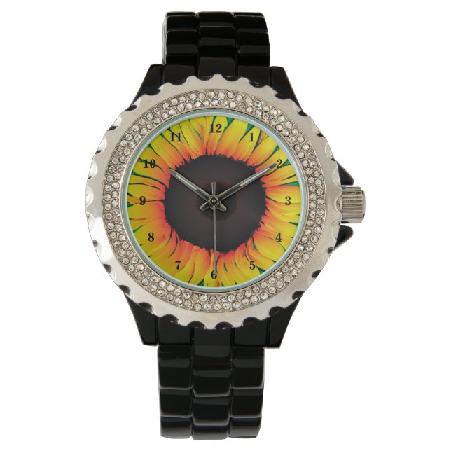 Yellow Sunflower Watch (Front)