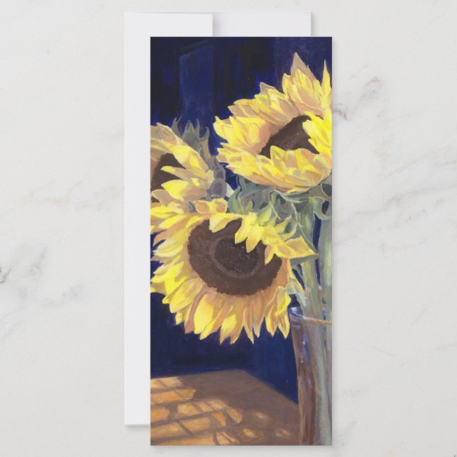 Yellow Sunflowers Bookmark (Front)