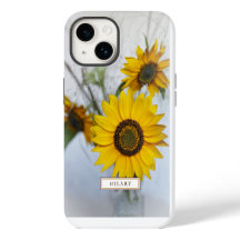 Yellow Sunflowers Custom iPhone Case