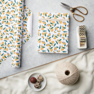 Yellow Sunflowers Wrapping Paper