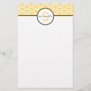 Yellow Sunrise Stationery