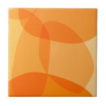 Yellow Sunshine Organic Shapes Abstract Art Design Ceramic Tile<br><div class="desc">Modern abstract art design with cool organic shapes drawn in ombre shades of golden sunny yellow.</div>