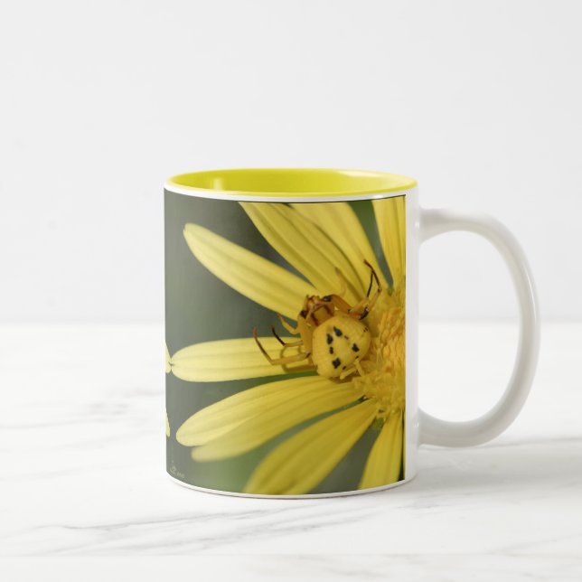 Yellow Surprise Two-Tone Coffee Mug (Right)