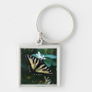 Yellow Swallowtail Key Ring