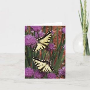 Yellow Swallowtail Note Card