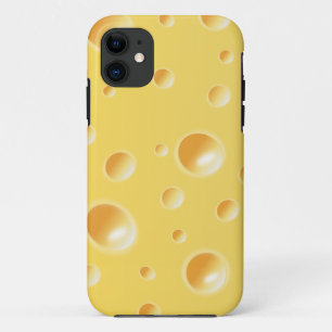 Yellow Swiss Cheese Slice Texture iphone 5 case