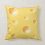 Yellow Swiss Cheese Texture Cushion / Pillow<br><div class="desc">cheese,  texture,  "swiss cheese",  holes,  hole,  cheesey,  cheesy,  fun,  funny,  humour,  yellow,  swiss,  cheddar,  gouda,  edam,  holland,  netherlands,  dutch,  wisconsin,  slice,  food,  foods,  foodie,  silly,  humourous,  wacky,  offbeat,  weird,  cool,  awesome,  design,  joke,  gag,  "gag gift",  novelty,  "novelty gift",  "novelty gifts",  graphic,  vector,  cheeses,  dairy</div>