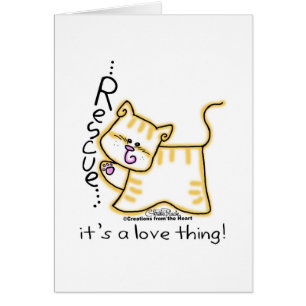 Yellow Tabby Rescue...it's a love thing!