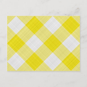 yellow table cloth postcard