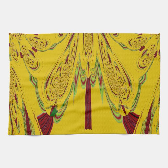 Yellow Tea Towel (Horizontal)