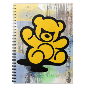 Yellow Teddy Trouble Notebook