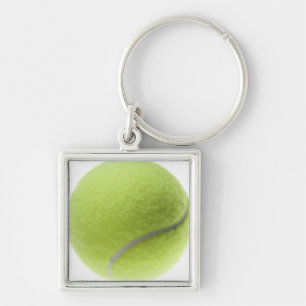 Yellow Tennis Ball Customised Template Key Ring