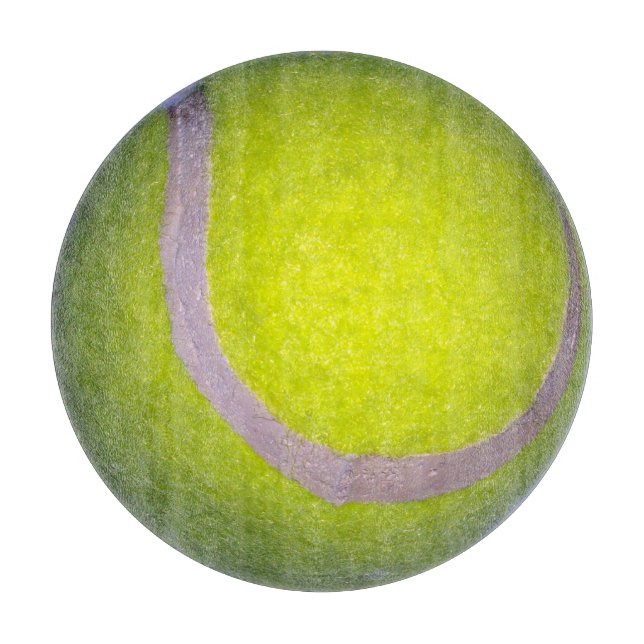 Yellow Tennis Ball, Cutting Board (Front)