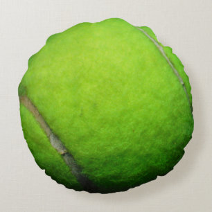 Yellow Tennis ball pillow