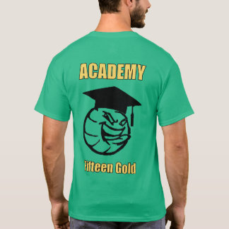 yellow text and ball on back T-Shirt