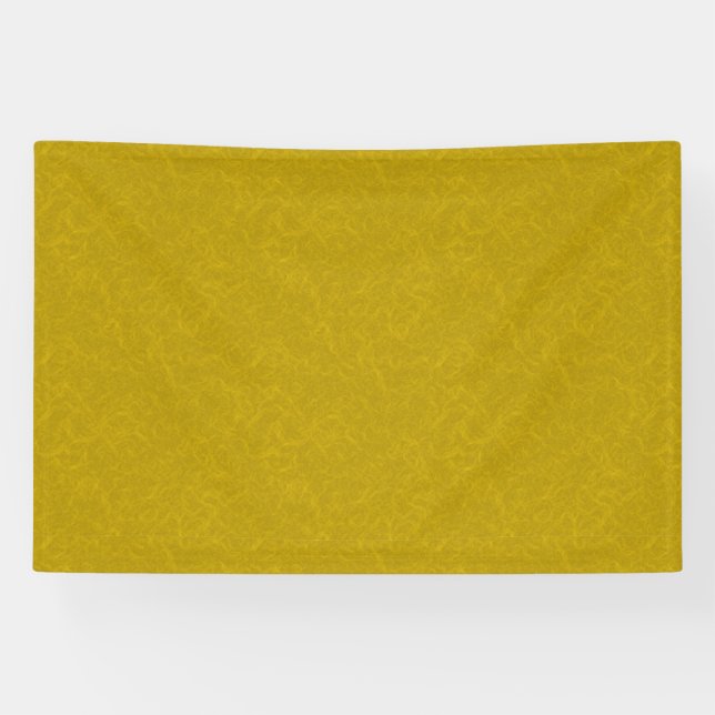 Yellow textured surface with  swirling pattern banner (Horizontal)