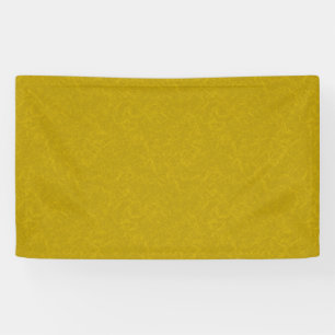 Yellow textured surface with swirling pattern banner