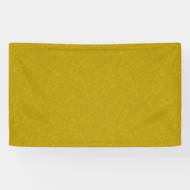 Yellow textured surface with  swirling pattern banner (Horizontal)
