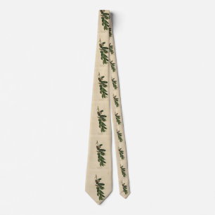 Yellow Throated Warbler Audubon's Birds of America Tie