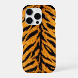 yellow tiger skin texture iPhone 16 pro case
