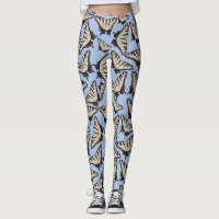 Yellow Tiger Swallowtail Butterflies Pattern