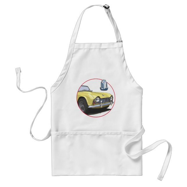 Yellow TR4 Standard Apron (Front)