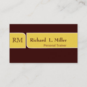 Yellow Trendy Graphic Design Band Modernist Business Card