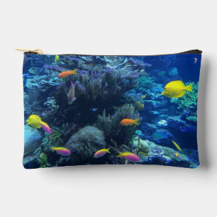 Yellow Tropical Fish Underwater Photo Accessory Pouch
