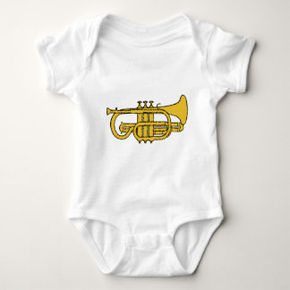 Yellow Trumpet Baby Bodysuit