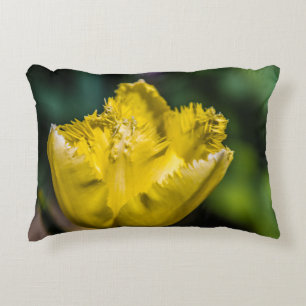 Yellow Tulip Decorative Cushion