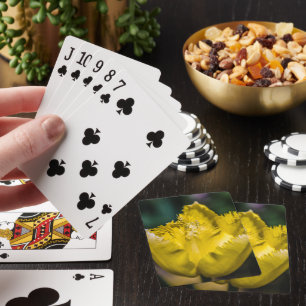 Yellow Tulip Playing Cards