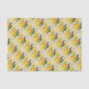 Yellow tulips song tissue paper