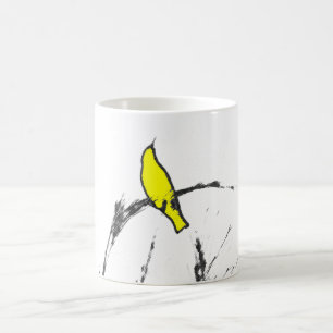Yellow Tweet Coffee Mug