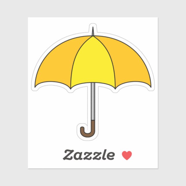 Yellow Umbrella (Sheet)