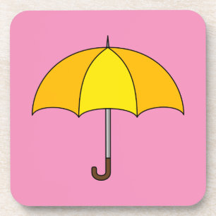 Yellow Umbrella Coaster