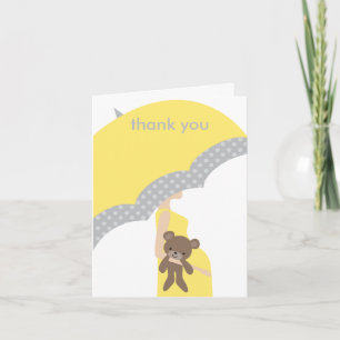 Yellow Umbrella Note Cards
