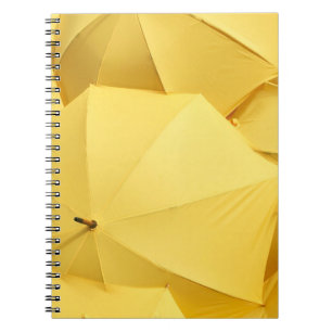 Yellow umbrella notebook